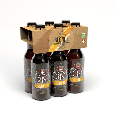 Bière Blonde BIO - Gamme BS des Brasseurs Savoyards