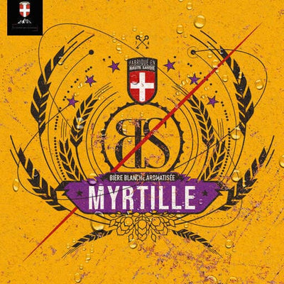 Bière Myrtille BIO - Gamme BS des Brasseurs Savoyards